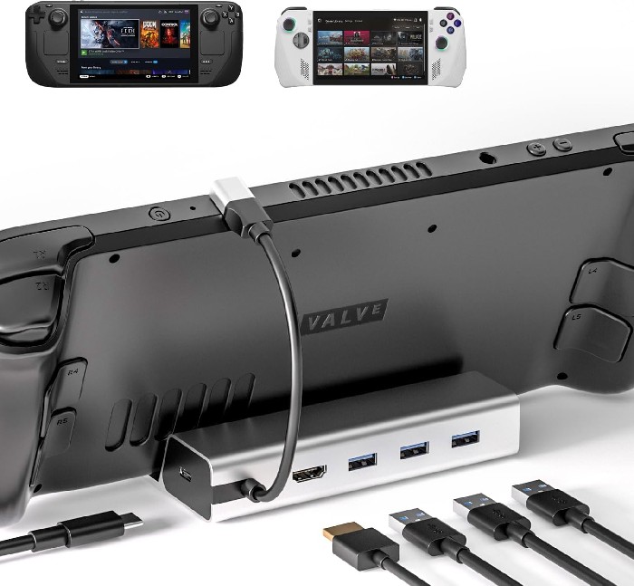 Steam deck 5 In 1 dock